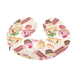 Cake cupcake sweets pattern U-Shaped Travel Neck Pillow