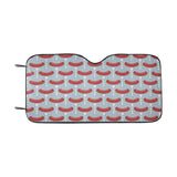 Sausage Pattern Print Design 02 Car Sun Shade