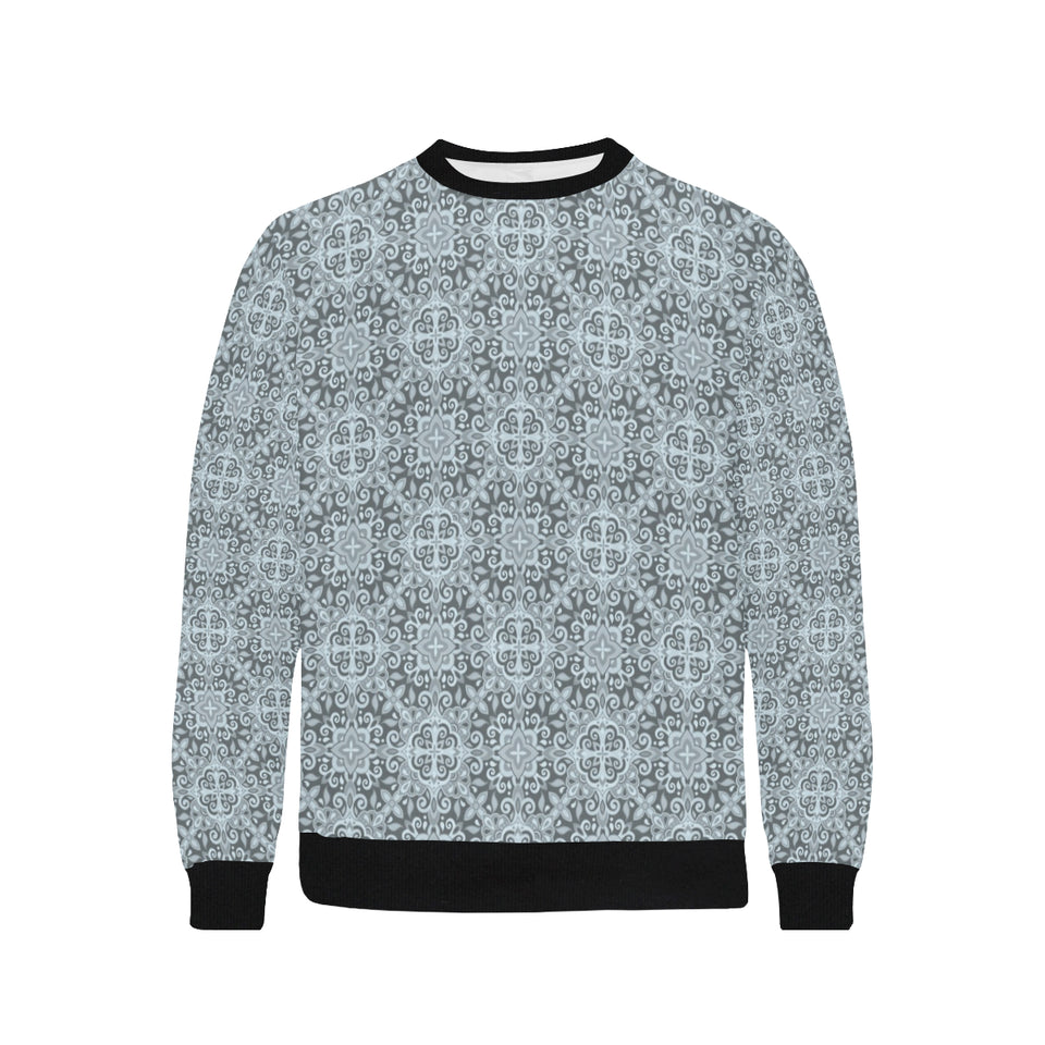 Traditional indian element pattern Men's Crew Neck Sweatshirt