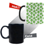 Hop pattern background Morphing Mug Heat Changing Mug