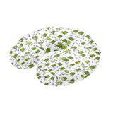 Sketch funny frog pattern U-Shaped Travel Neck Pillow