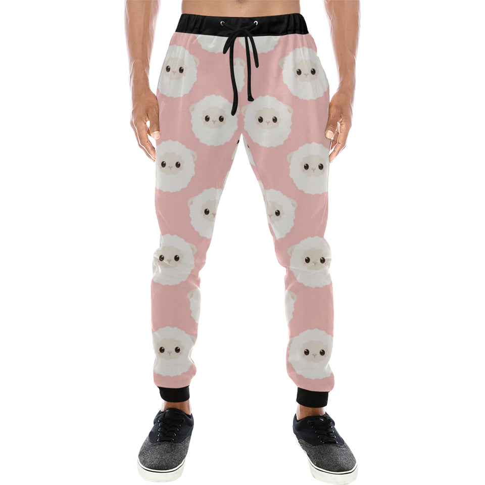Cute sheep pattern Unisex Casual Sweatpants