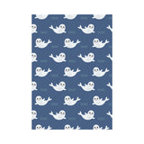 Cute white baby sea lion seal pattern House Flag Garden Flag