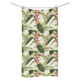 heliconia pattern Bath Towel