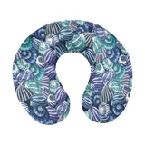Shell design pattern U-Shaped Travel Neck Pillow
