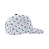 Sailboat anchor pattern All Over Print Snapback Cap