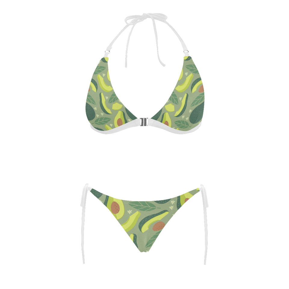 Avocado pattern Sexy Bikinis Two-Piece Swimsuits