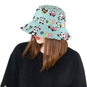 Cute baby panda pattern Unisex Bucket Hat