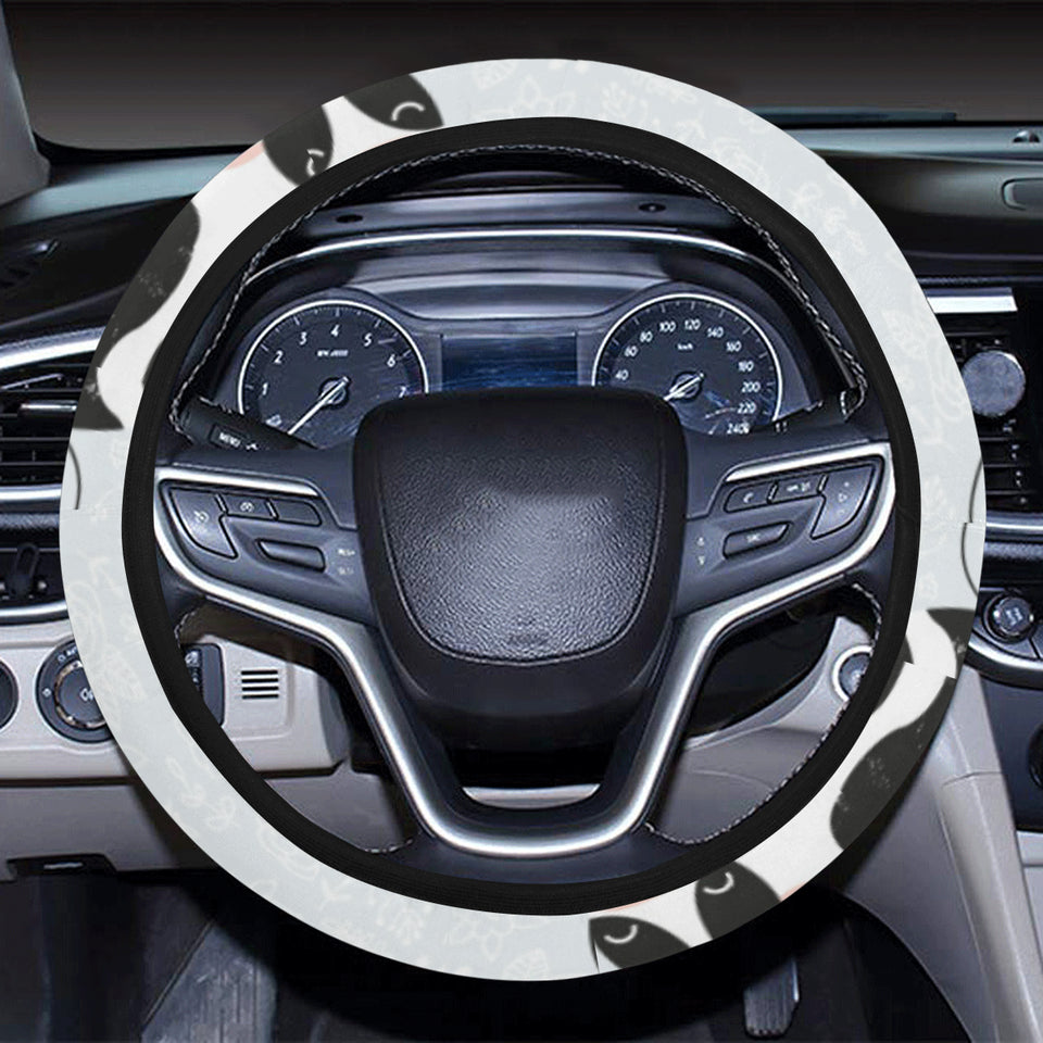 Cute cows pattern Car Steering Wheel Cover