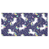Hand drawn cute unicorn star planet Tablecloth