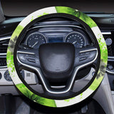 Watercolor kiwi pattern Car Steering Wheel Cover