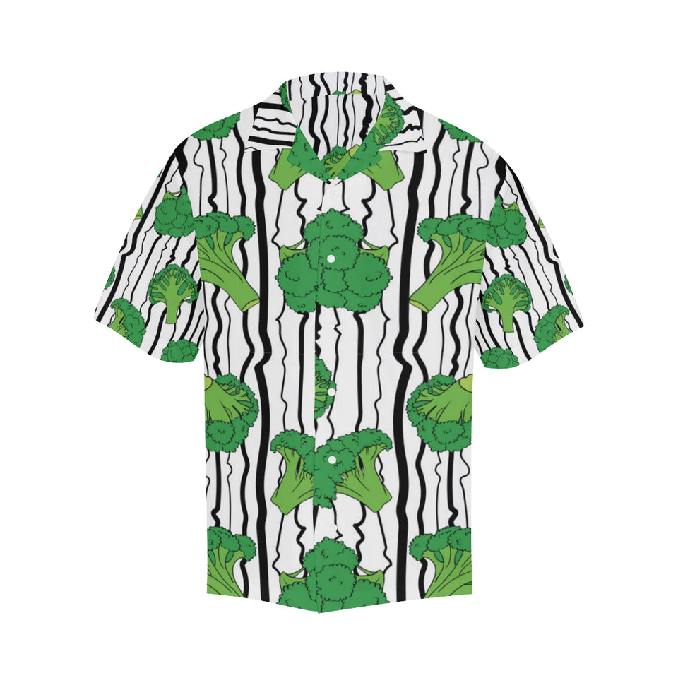 Cool Broccoli pattern Men's All Over Print Hawaiian Shirt