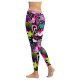 heart dot wave star creative design pattern Women's Legging Fulfilled In US