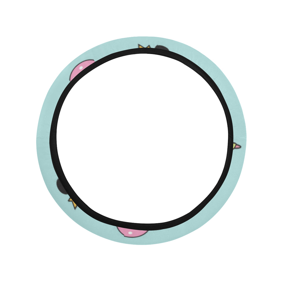 Cute baby panda pattern Car Steering Wheel Cover
