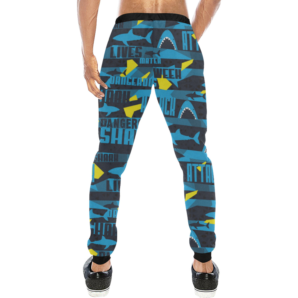 Shark dangerous Unisex Casual Sweatpants