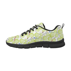 Tennis Pattern Print Design 01 Women's Sneaker Shoes