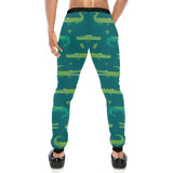 Crocodile pattern Unisex Casual Sweatpants