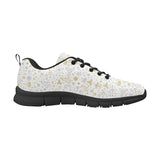 Christmas tree Christmas element Silver gold patte Men's Sneaker Shoes