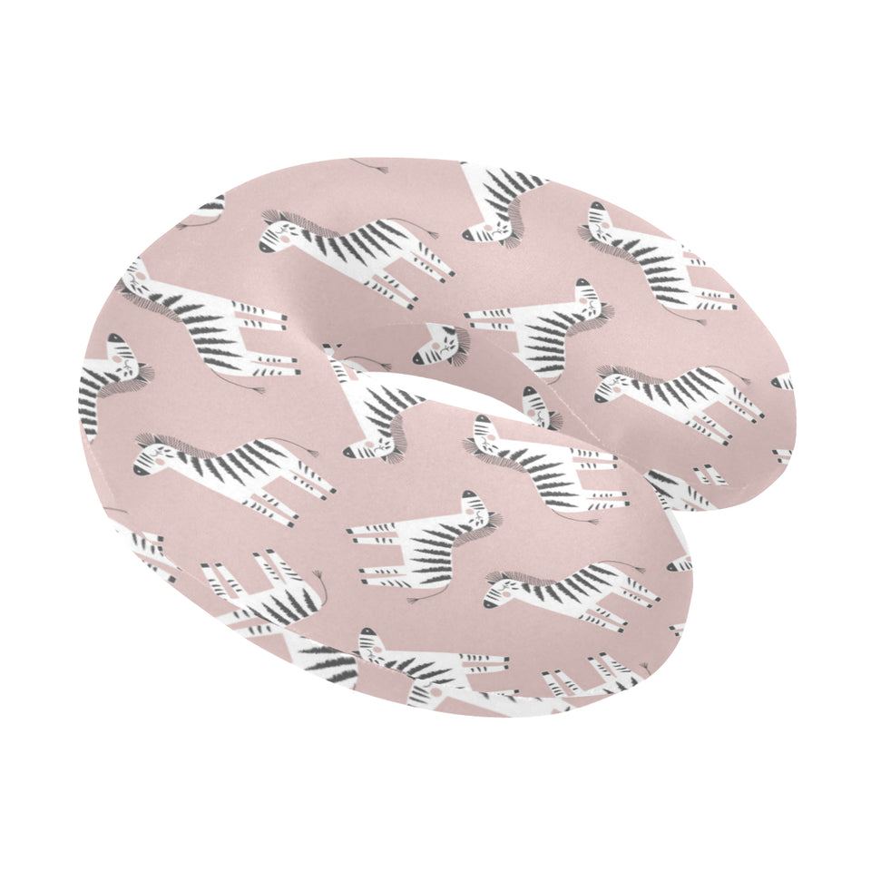 Cute zebra pattern U-Shaped Travel Neck Pillow