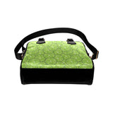 Slices of Lime pattern Shoulder Handbag