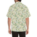 Hand drawn sea turtle fish pattern Men's All Over Print Hawaiian Shirt