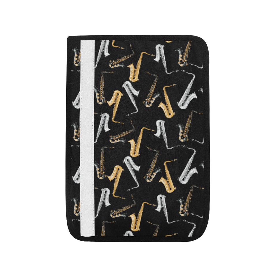saxophone design pattern Car Seat Belt Cover