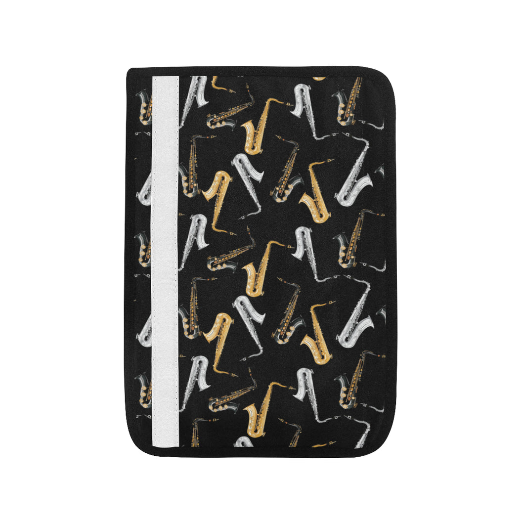 saxophone design pattern Car Seat Belt Cover