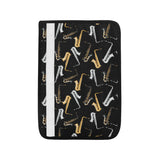 saxophone design pattern Car Seat Belt Cover