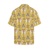 Camels ethnic motif pattern Men's All Over Print Hawaiian Shirt