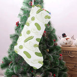 Cucumber sketch pattern Christmas Stocking
