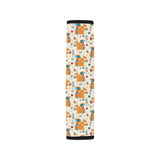 Squirrel Pattern Print Design 04 Car Seat Belt Cover