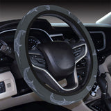 Swordfish Pattern Print Design 03 Car Steering Wheel Cover