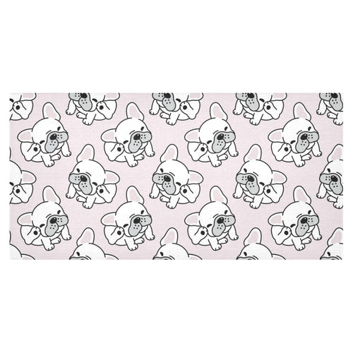 Cute french bulldog pattern Tablecloth