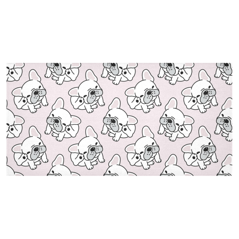 Cute french bulldog pattern Tablecloth