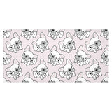 Cute french bulldog pattern Tablecloth