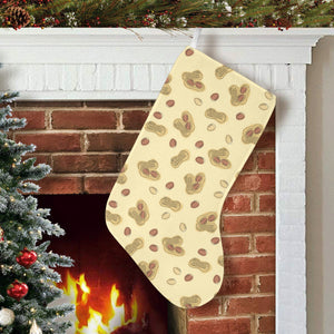 peanuts design pattern Christmas Stocking