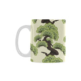 Bonsai pattern Classical White Mug (Fulfilled In US)