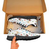 Cute Chihuahua dog pattern Men's Sneaker Shoes