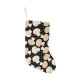 Champignon mushroom pattern Christmas Stocking