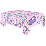 Cute ice cream cone animal pattern Tablecloth