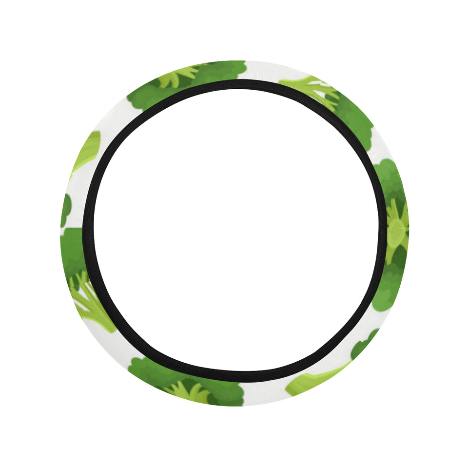 Cute broccoli pattern Car Steering Wheel Cover