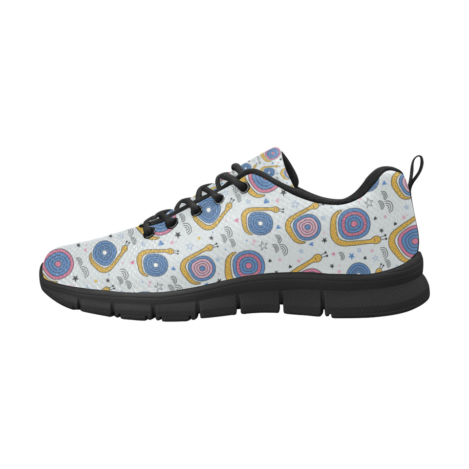 Snail Pattern Print Design 05 Women's Sneaker Shoes