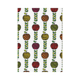 colorful apples leave zebra stripe House Flag Garden Flag