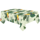 Beautiful parrot palm leaves pattern Tablecloth