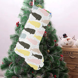 Whale dot pattern Christmas Stocking