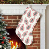 papaya pattern Christmas Stocking