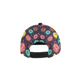 Colorful donut glaze pattern All Over Print Snapback Cap