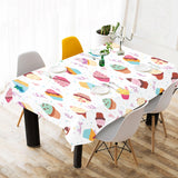 Cake cupcake design pattern Tablecloth