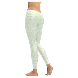 Cucumber pattern background Women's Legging Fulfilled In US