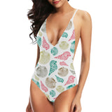 Colorful shell pattern Women's One-Piece Swimsuit